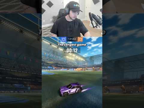 the SHORTEST vs the LONGEST game of rocket league (part 2)