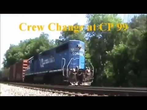 Trains For Children: Big Blue Freight Train