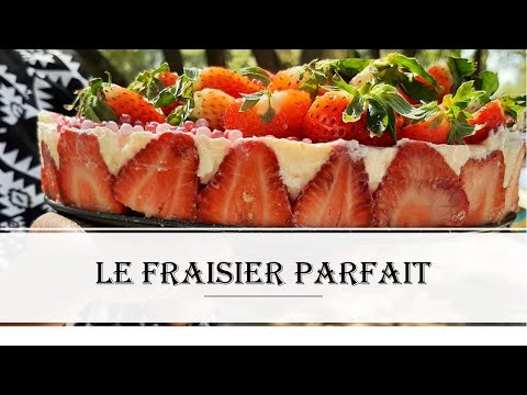 FAIRE LE PLUS BEAU FRAISIER DE SA VIE ETAPE PAR ETAPE🍓| Gâteau à la Fraise Ultra Gourmand et Facile🌺