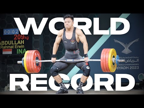 When Rahmat Wiped Karlos Out Of The Record Books | 209kg World Record