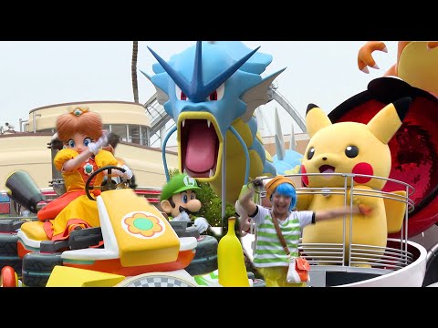 【Japan Travel】USJ: Pokémon and Mario Floats Appear!