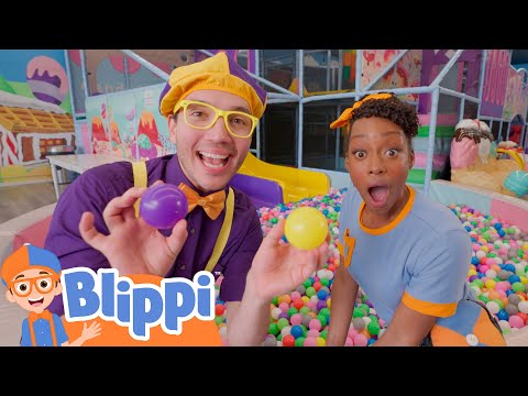 Opposite Day with Blippi! | Educational Kids Cartoons | Party Playtime!