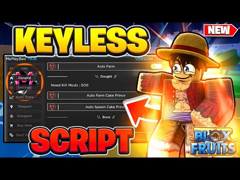 Blox Fruits Script Pastebin 2024 No Key | Auto Farm + Auto Raid | Script Blox Fruit