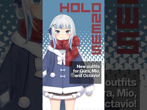 New winter outfit for Gura and more! 🔱 HoloNews SNAPSHOT 01/27/25 #hololive #hololiveenglish