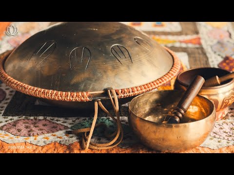 ♫ 乾淨無廣告 ♫ 空靈鼓/忘憂鼓缽音～ 療癒. 靜心. 冥想 . 紓壓 Pure Tone Tibetan bowls & Hang Drum Meditation