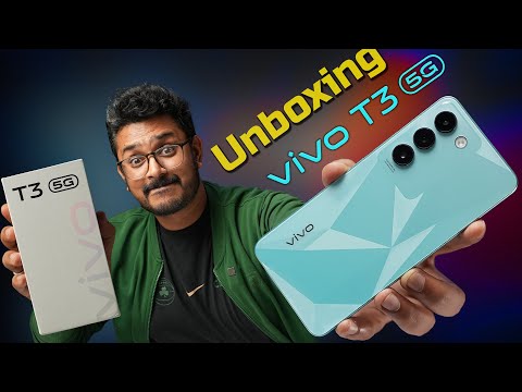 vivo T3 5G Unboxing in ಕನ್ನಡ⚡Dimensity 7200, AMOLED 120Hz, 50MP OIS, 16MP Selfie, 5000mAh+44W