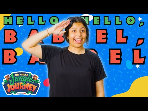 “Hello, Hello, Babbel, Babbel” Traditional Hand Motions | The Great Jungle Journey VBS