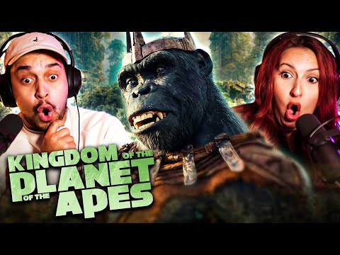 KINGDOM OF THE PLANET OF THE APES (2024) MOVIE REACTION - FIRST TIME WATCHING - REVIEW