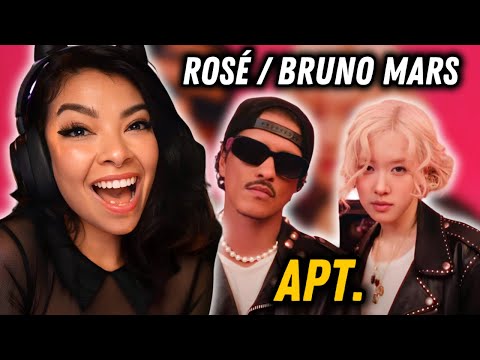 First Time Hearing ROSÉ & Bruno Mars - APT. | REACTION