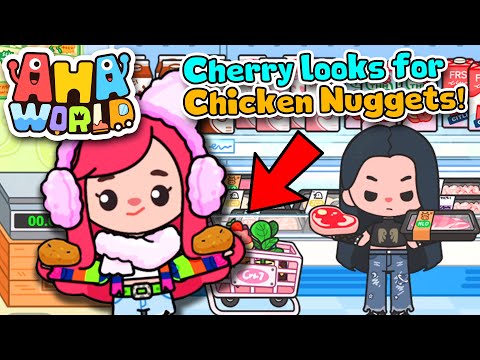 Aha World - Cherry Looks For Chicken Nuggets in Aha World!!!