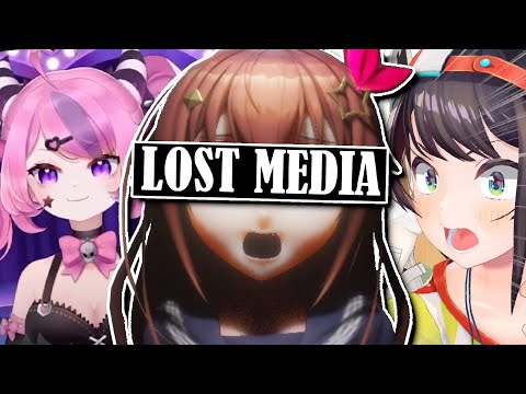 VTuber LOST MEDIA You Can't Watch Anymore...