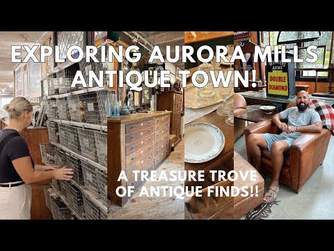 Aurora Mills Antiques, Antique Home Decor Shop With Me, Vintage Home Decor | Brandy Jackson