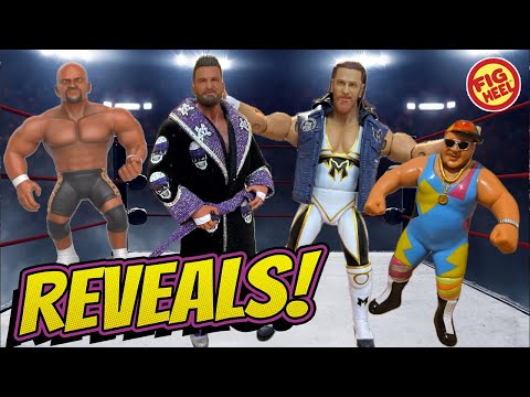 NEW WWE, AEW & TNA ACTION FIGURE REVEALS!