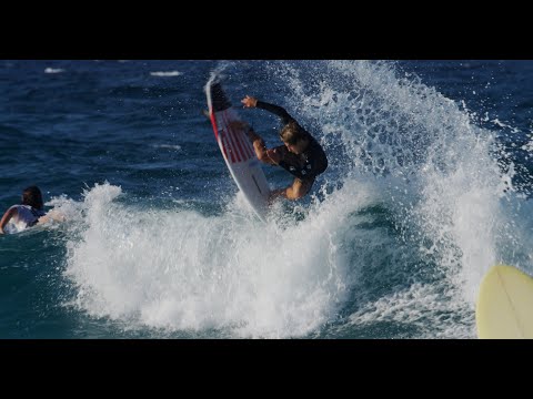 Jack Robinson Ripping Onshore Snapper, Raw Surfing Footage