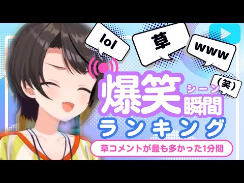 【11月27日】ホロライブ草コメントランキング TOP10 Hololive funny moments ※ネタバレあり