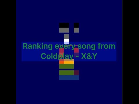 Ranking every song from Coldplay - X&Y