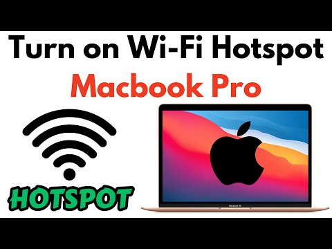 How to Share Internet From Macbook | How to Enable Wifi Hotspot on Mac