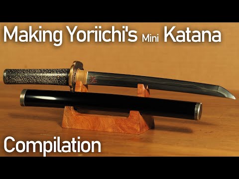 継国縁壱の日輪刀を真剣に作ってみた。/ Making Yoriichi's Mini Katana from [Demon Slayer] # Compilation