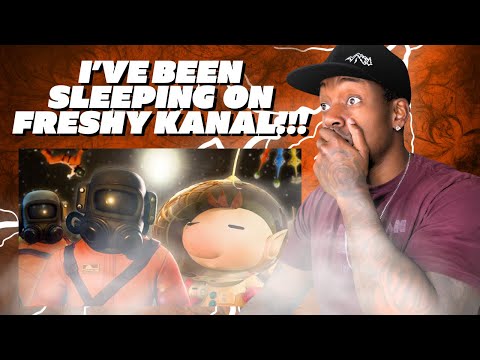 Rapper Reacts to Freshy Kanal - Pikmin vs Lethal Company (REACTION) Rap Battle ft PE$O PETE & more