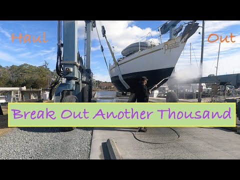 BOAT- Break Out Another Thousand- We HAULED OUT! Project rundown for the next 3 months!