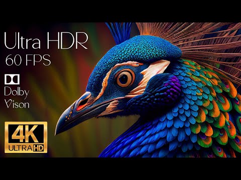 4K HDR 120fps Dolby Vision with Animal Sounds (Colorfully Dynamic) #61