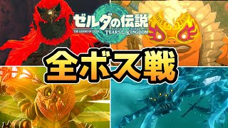 【ゼルダの伝説 ティアキン】全ボス戦まとめ【ゼルダの伝説 ティアーズオブザキングダム】【ティアキン】【totk】【ゼルダ】