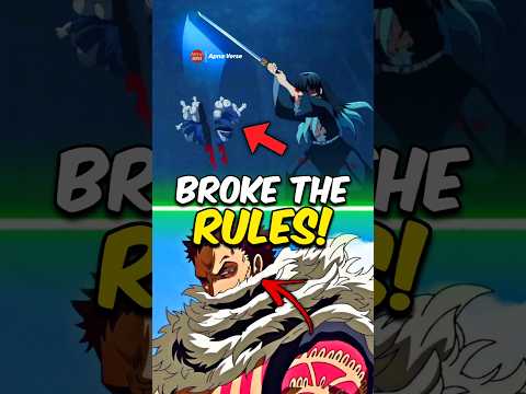 5 Anime Characters Who Broke The GOLDEN RULES of Anime 😳? || #shorts #anime #onepiece #dbz