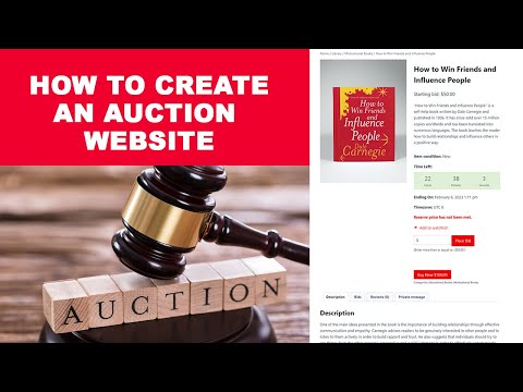 How to make an auction Website Using WordPress and Woocommerce