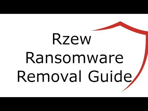 Rzew File Virus Ransomware [.Rzew ] Removal and Decrypt .Rzew Files