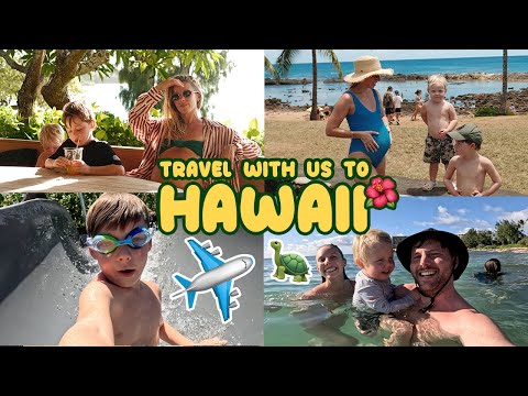 HAWAII VLOG | Baby moon, Swimming with turtles, LAST trip as a family of 4