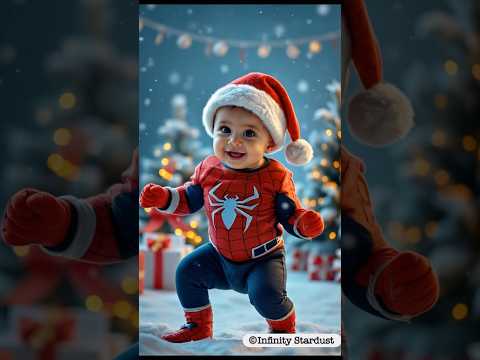 😘สไปเดอร์แมนน้อยเต้นกระจาย!Cute Spider-Baby’s dancing#spiderman,#superhero,#ซุปเปอร์ฮีโร่,#shorts,