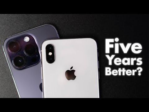 Is the iPhone 14 Pro 5 YEARS better than the iPhone X?