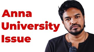 🚨Anna University Issue | Madan Gowri | Tamil | MG Squad 🖖