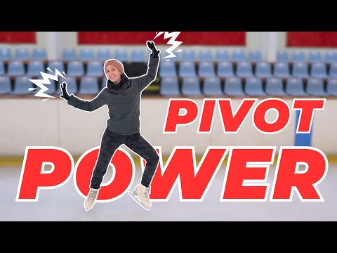 How To Put More Power In Your Pivots | Figure Skating