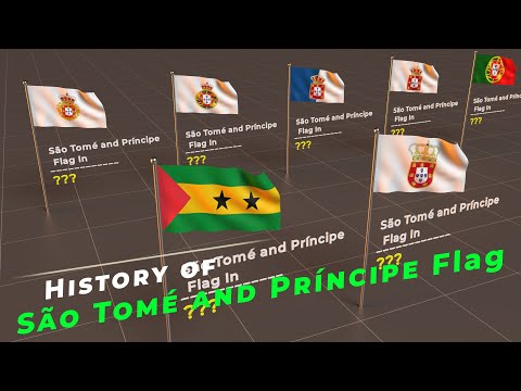 History of São Tomé and Príncipe Flag | Evolution of São Tomé and Príncipe Flag |