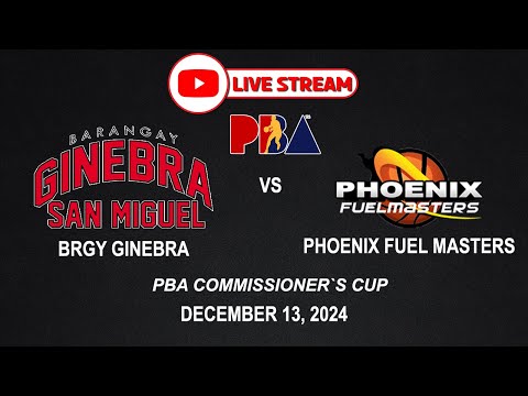 LIVE NOW! BRGY GINEBRA vs PHOENIX MASTERS | PBASeason49 | December 13, 2024|NBA2K24 Simulation Only