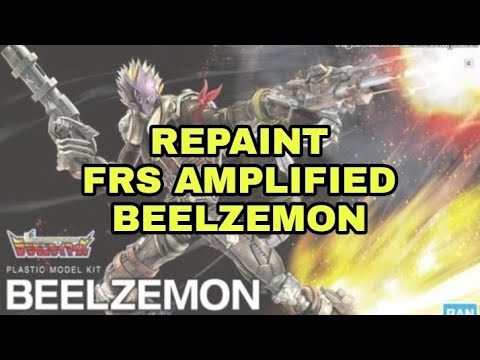 FIGURE RISE STANDARD AMPLIFIED DIGIMON BEELZEMON BANDAI REPAINT