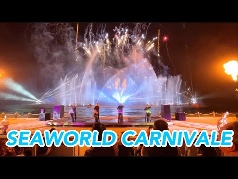 SEAWORLD CARNIVALE AQUA LIGHTSHOW 2021