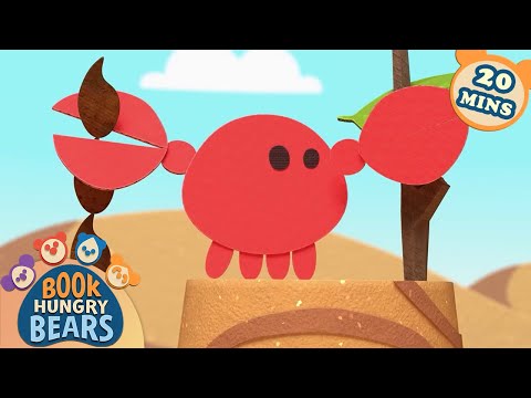 Crabby Tales Adventure | Melody's Friendship Quest | Book Hungry Bears | 9 Story Kids