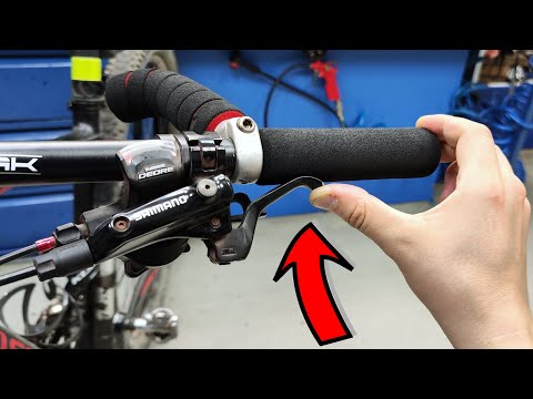 How to rebuild the brake on your bicycle. Shimano Deore brakes