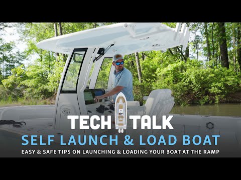 Tech Talk - HOW TO Launch & Load a Boat SOLO