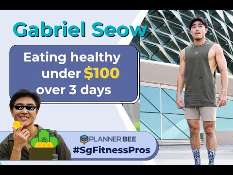 Personal Trainer Gabriel Seow Tries Tracking His Expenses Alongside His Calories