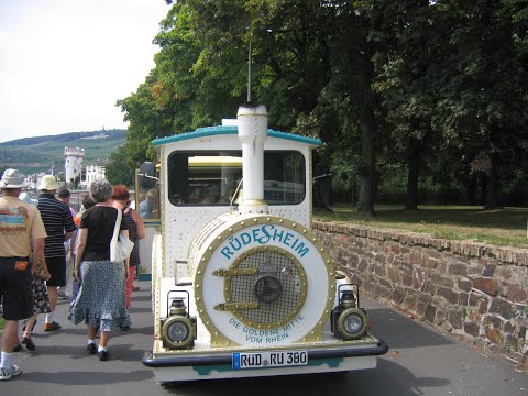 Rudesheim - a wine village located on the Middle Rhine River of Germany