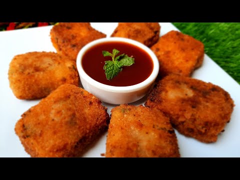 New Bread Snacks Recipe | Potato Bread Snacks Recipe | Evening Snacks With Bread 🥪