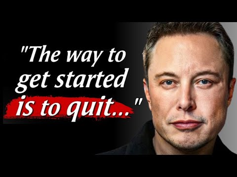 Elon musk" How To be a Rich & Successful in life ( life changing quotes)