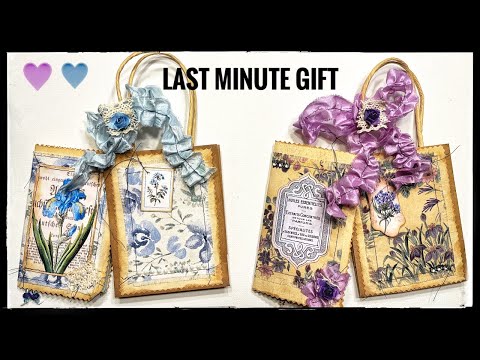 Journal Making Set - Great Last Minute Gift - Tutorial