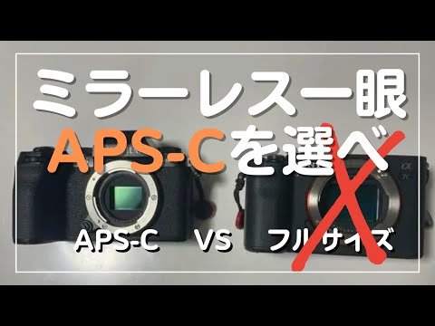 【APS-C主義】フルサイズとAPS-Cで悩んだらAPS-Cを選ぶべき理由 | ミラーレス一眼カメラ