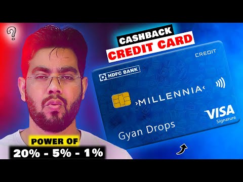 HDFC Bank Millennia Credit Card - Best HDFC CASHBACK Credit Card🔥