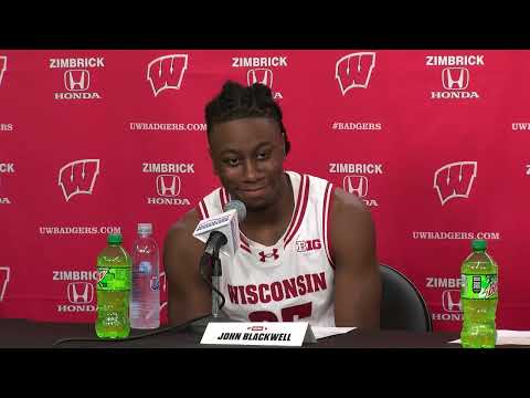 Postgame Media Conference vs UTRGV || Wisconsin Basketball || November 18, 2024