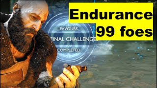 TIPS for the ENDURANCE Final Challenge in Muspelheim in God of War Ragnarok #godofwarragnarok